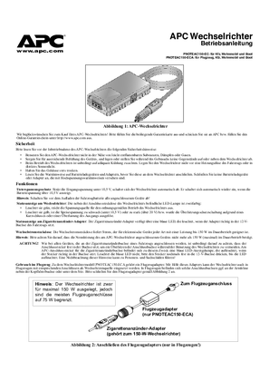 Auto DC to AC Inverter (Sheet)
