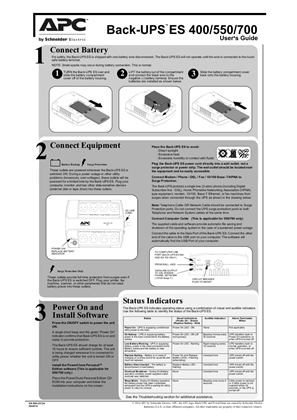 Back-UPS ES Back-UPS ES 400 230 V (Manual)