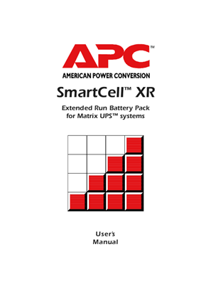Matrix Battery Systems : SmartCell XR (Manual)