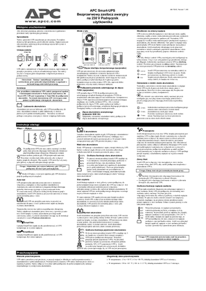 Smart-UPS 700-3000 VA 230 V (Sheet)