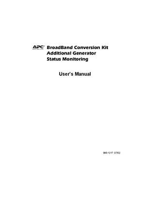 TSP/Generator (Manual)