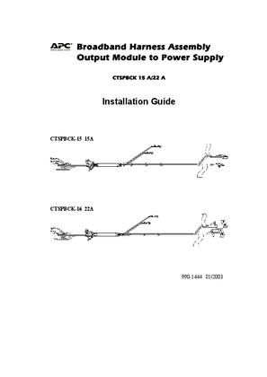 TSP/Total System Power CTSPBCK 15/16, 22 A 15 A (Manual)