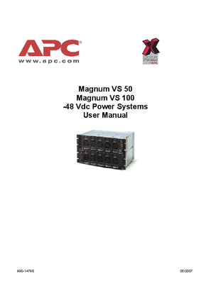 Magnum VS Models 50 & 100 (Manual)