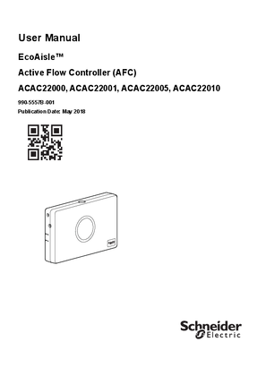 EcoAisle Active Flow Controller - User Manual