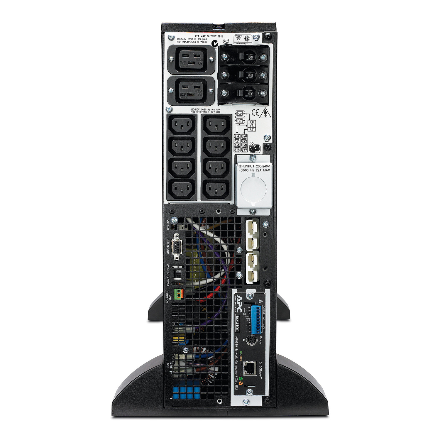 APC Smart-UPS RT 6000VA, 230V, 8x IEC 60320 C13 & 4x IEC Jumpers