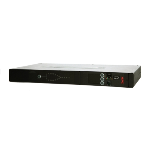 Rack ATS, 100/120 V, 15 A, 5-15 in, (10) 5-15R out
