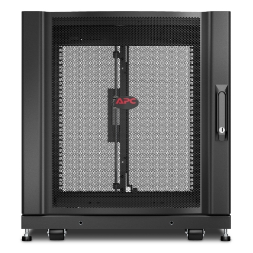 APC NetShelter SX, Server Rack Enclosure, 12U, Black, 658H x 600W x 900D mm