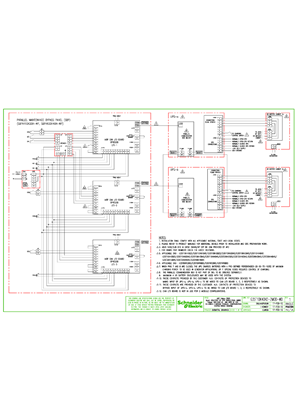 G35T10K40H2-2MOD-WD - Galaxy3500 10-40kVA 400V 2Mod System Control Wiring Diagram