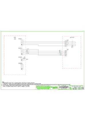 G55T30K120HC1-WD – MGE Galaxy 5500 30-120kVA UPS 1MOD Wiring Diagram