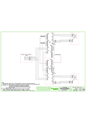 G55T30K120HR2-WD – MGE Galaxy 5500 30-120kVA UPS 2MOD(N+1) Wiring Diagram