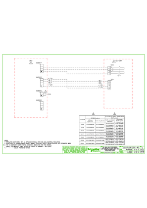 G55TUPU20K120HC1-WD – MGE Galaxy 5500 Offshore & Marine 20-120kVA UPS 1MOD Wiring Diagram