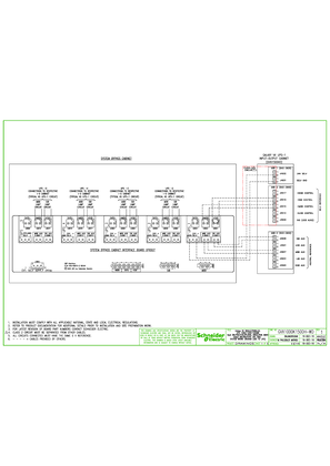 GVX1000K1500KH-WD - Galaxy VX UPS 1000-1250-1500kW 400V System Wiring Diagram
