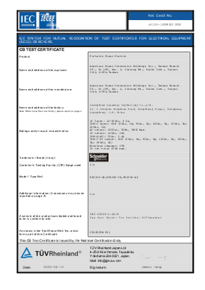 Safety CB PPS330 230V