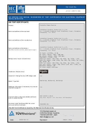 Safety CB PPS730 230V