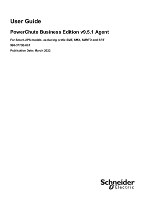 PowerChute Business Edition v9.5.1 - Type B User Guide