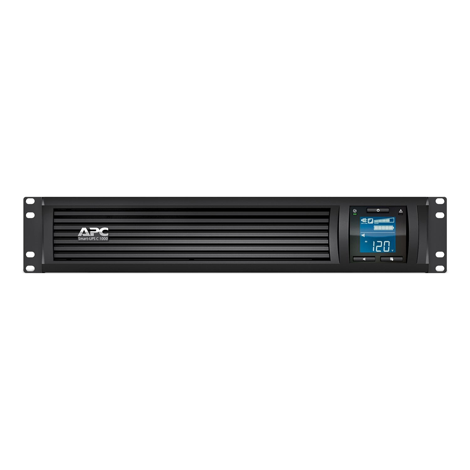 SMC1000I-2UC - APC Smart-UPS C, Line Interactive, 1000VA, Rackmount 2U ...