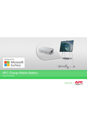 APC Charge Mobile Battery Product Overview