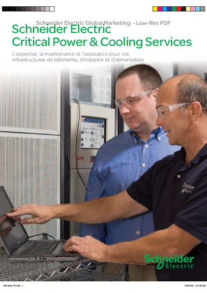 Schneider Electric Critical Power & Cooling Services Brochure