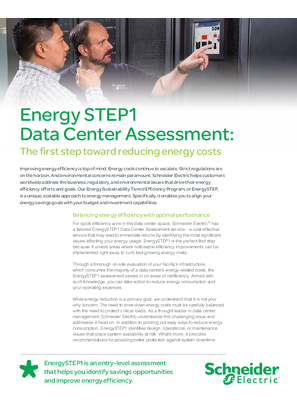 EnergySTEP1 Data Center Assessment