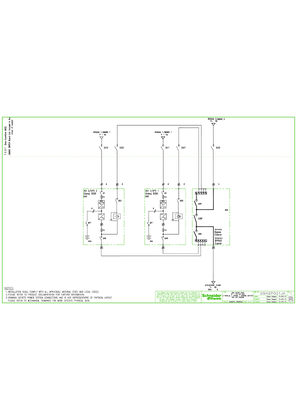 g5k2p001JA- MGE Galaxy 5000 20-120 kVA 400 V 2 parallel + Bypass + Internal bat one line diagram