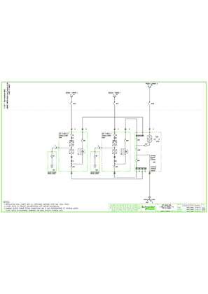 g5k2p01AAA- MGE Galaxy 5000 20-120 kVA 400 V 2 Parallel + Bypass+ Tfo one line diagram