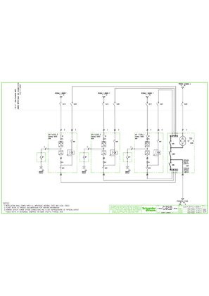 g5k3p01BBA- MGE Galaxy 5000 20-120 kVA 400 V 3 Parallel + Bypass + Tfo + Bat on stand one line diagram