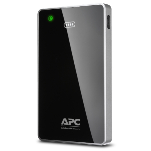 APC Mobile Power Pack, 12000 mAh Li-polymer, Quick Charge 2.0, Black