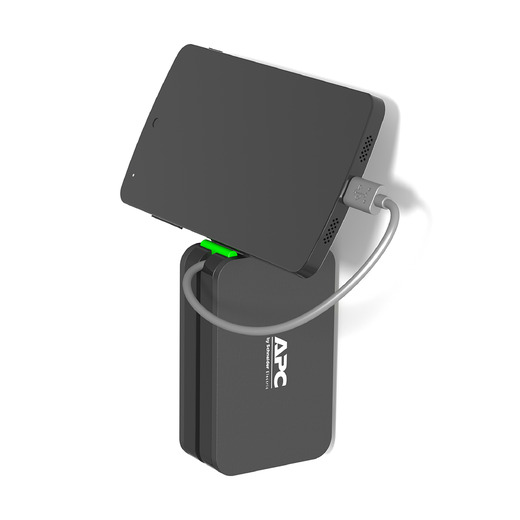 APC Mobile Power Pack, 3400mAh , Lithium-Ion, All-in-One charging solution, Black