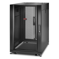 APC NetShelter SX, Server Rack Enclosure, 18U, Black, 925H x 600W x 900D mm