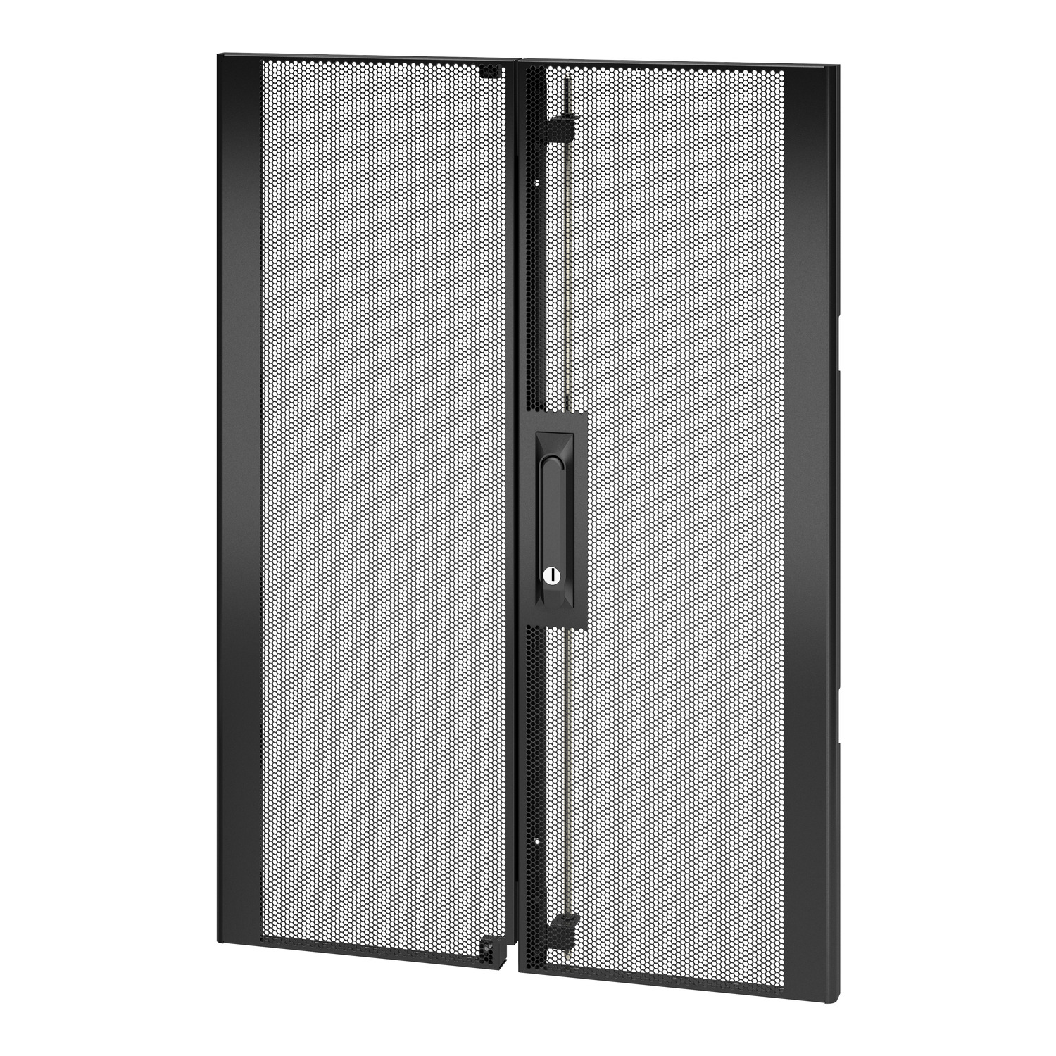 NetShelter SX 18U 600mm Wide Perforated Split Doors Black