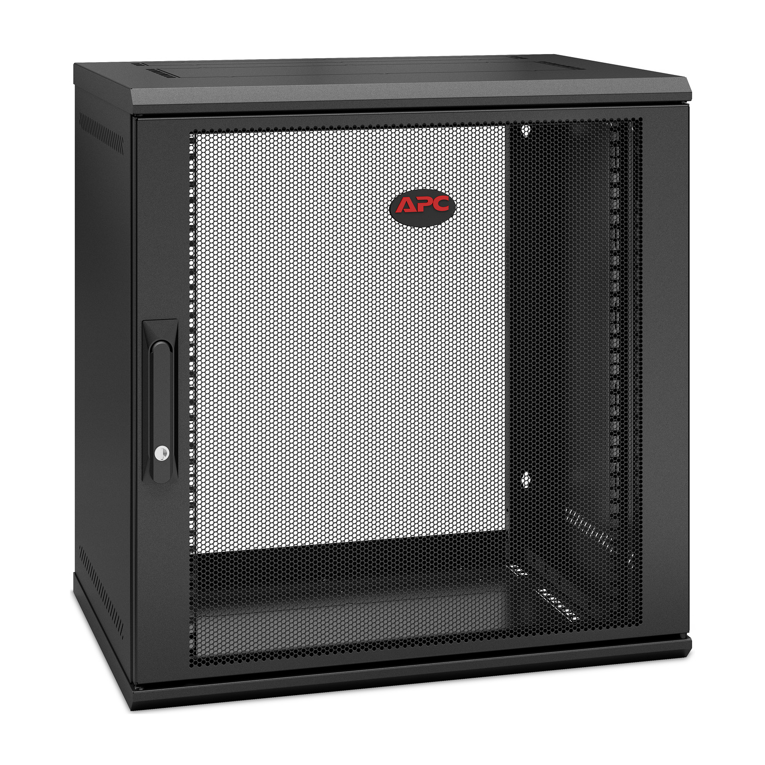 12U Server Rack Cabinet for Harsh Environments, Mid-Depth