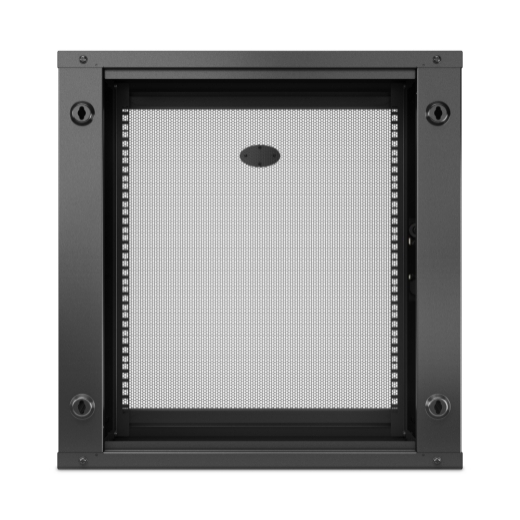APC NetShelter 12U Wallmount Rack Enclosure Cabinet Single Hinged Server Depth