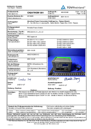 CE EMC PPS330 230V