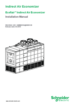 Ecoflair Indirect Air Economizer Installation Manual