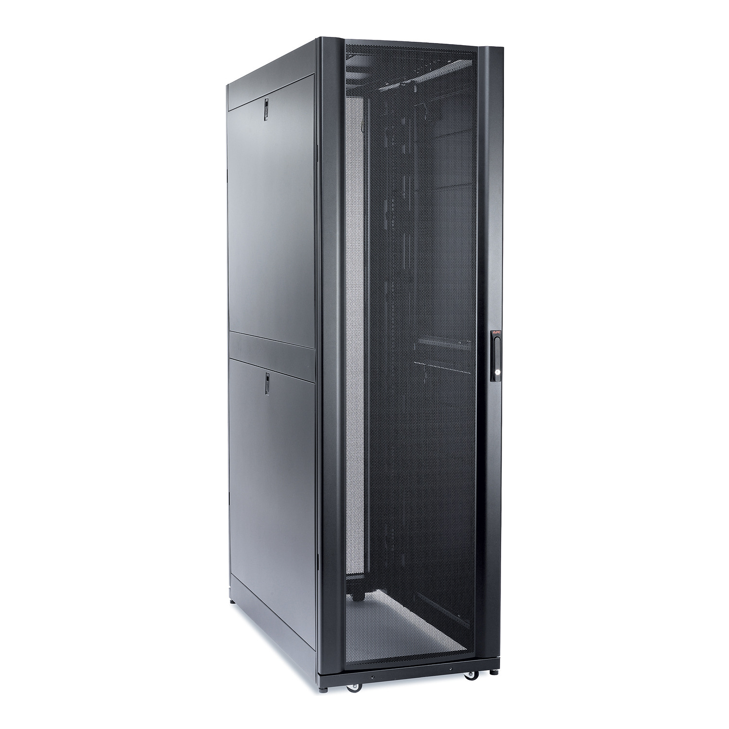 APC NetShelter SX, Server Rack Enclosure, 45U, Black, 2124H x 600W