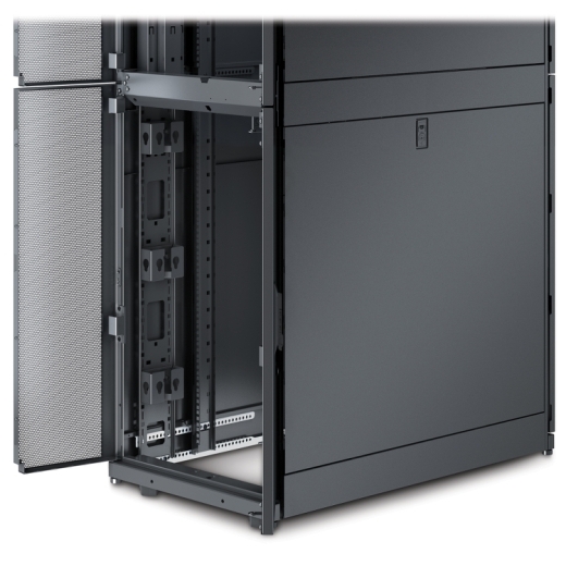 APC NetShelter SX, Server Rack Enclosure, Colocation, 42U, Black, 1991H x 600W x 1070D mm