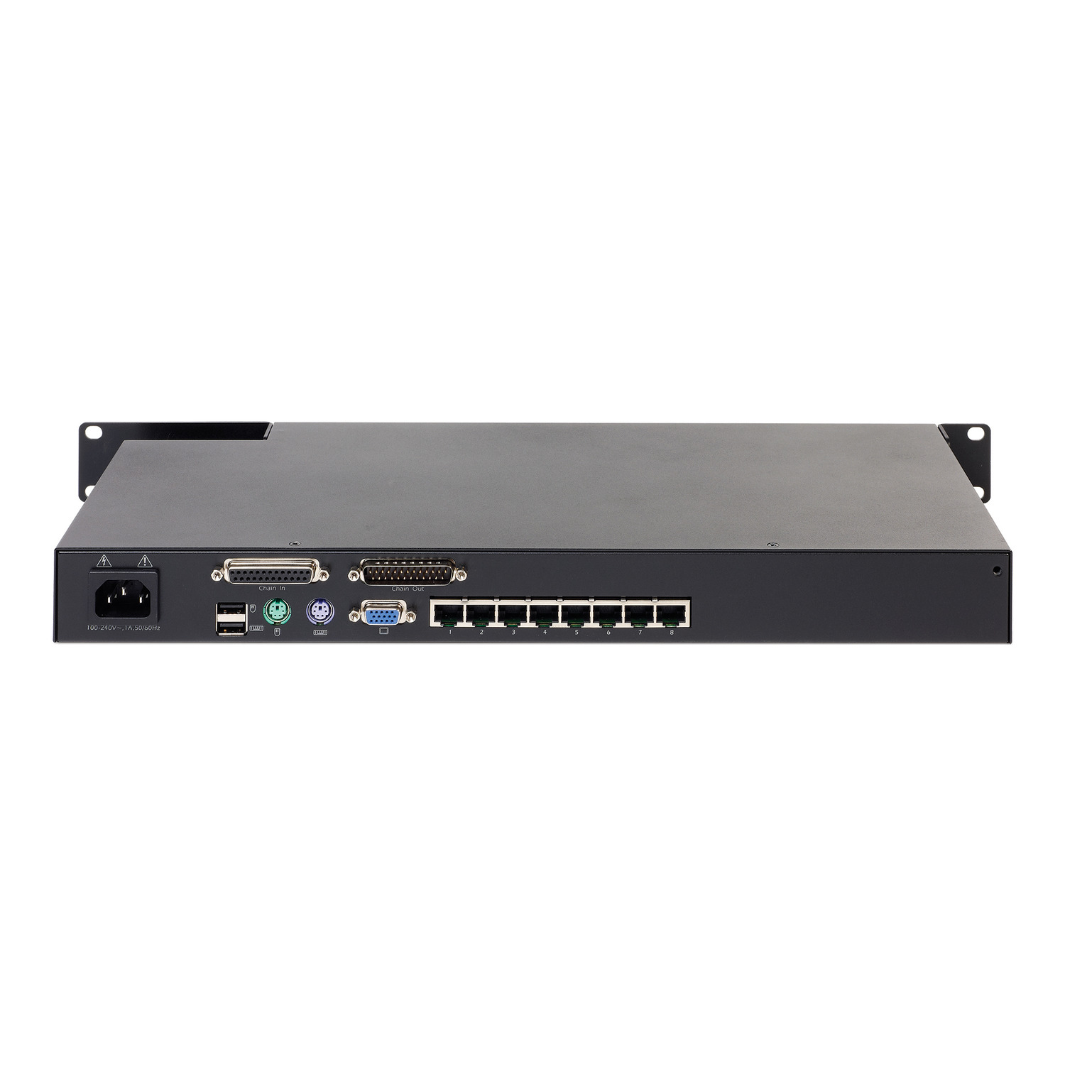 KVM0108A - APC KVM 2G, Analog, 1 Local User, 8 ports | Schneider