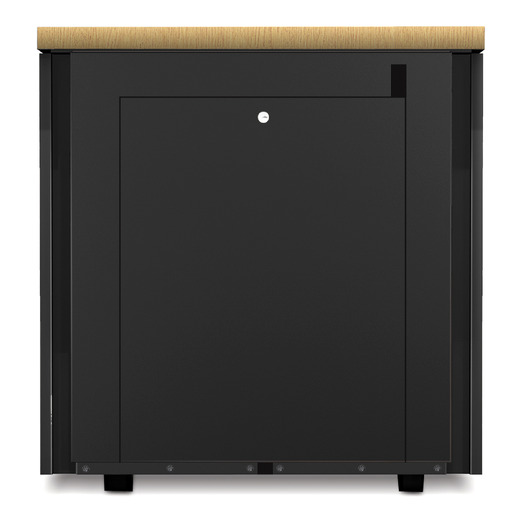 APC NetShelter CX, Mini, Soundproof Server Rack Enclosure, 100V to 240V, Grey and Oak, 744H x 688W x 952D mm