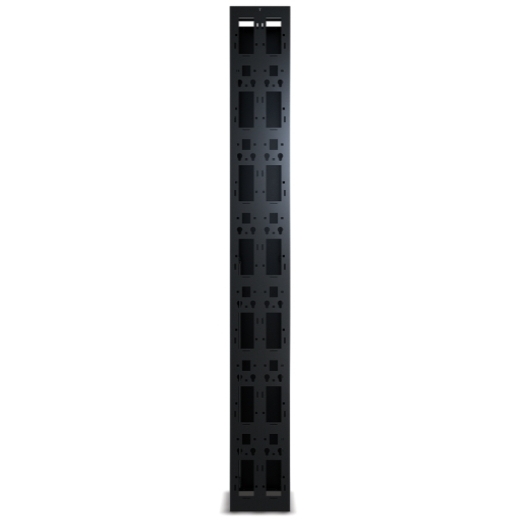 Performance, Vertical Cable Manager for 2 & 4 Post Racks, 84"H x 10"W, Single-Sided with Door