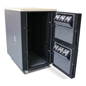 Ar4024ia Netshelter Cx 24u Secure Soundproof Server Room In A