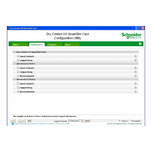 Scheda Dry Contact I/O SmartSlot