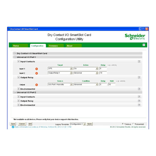 Scheda Dry Contact I/O SmartSlot