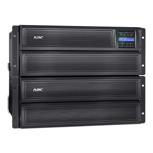 APC Smart-UPS X External Battery Pack, Rack/Tower 2U, 120Vdc, W/rail kit