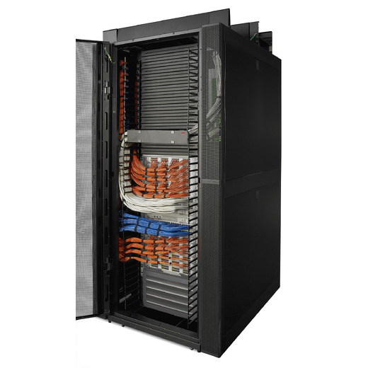 APC NetShelter SX, Networking Rack Enclosure, 48U, Black, 2258H x 750W x 1200D mm