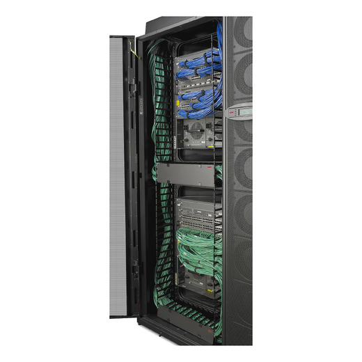 APC NetShelter SX, Networking Rack Enclosure, 48U, Black, 2258H x 750W x 1200D mm