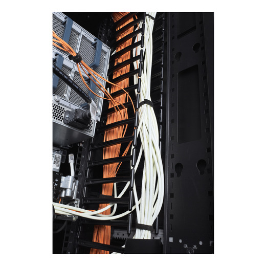 APC NetShelter Cable Management, Vertical Cable Manager, for NetShelter SX 750mm Wide 45U, Set of 2, 97 x 1981 x 160 mm