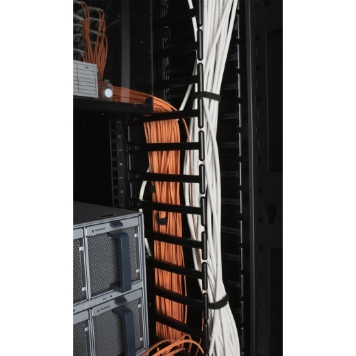 APC NetShelter Cable Management, Vertical Cable Manager, for NetShelter SX 750mm Wide 45U, Set of 2, 97 x 1981 x 160 mm