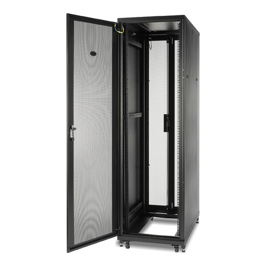 NetShelter SV 42U 600mm Wide x 1200mm Deep Enclosure with Sides Black