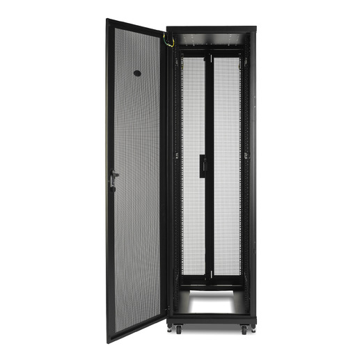 NetShelter SV 42U 600mm Wide x 1200mm Deep Enclosure with Sides Black