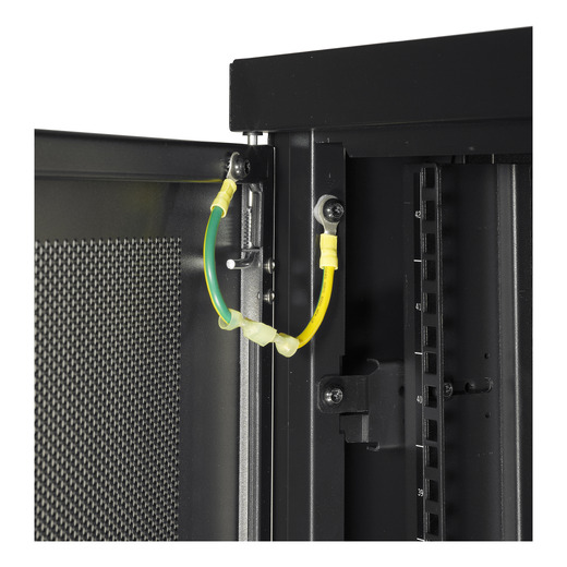 APC NetShelter SV, Server Rack Enclosure, 42U, Black, 2057H x 800W x 1060D mm with Roof, Castors, Feet, 4 Brackets, Bottom and Side Panels